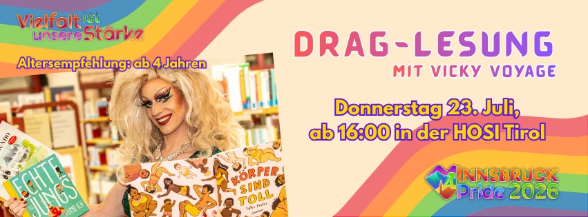 Drag-Lesung feat. Vicky Voyage